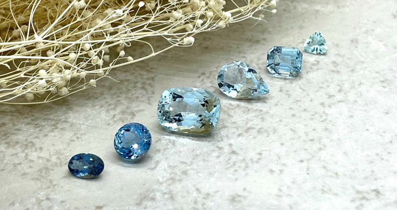 Aquamarine tự nhiên